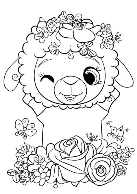 Free And Easy To Print Cute Coloring Pages Tulamama