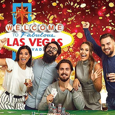 Fondo Imirell Las Vegas Party de 7Wx5H pulgadas Rojo Lapson México