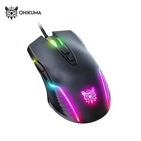 Onikuma Cw Wired Rgb Gaming Mouse Usb Optical Computer Mice With