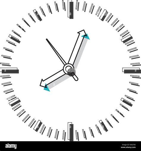 Wall Clock Vector Illustration Stock Vector Image And Art Alamy