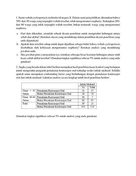 Solution Analisis Data Kategorik Tabel Kontingensi Studypool