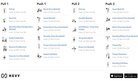 Push Pull Day Split