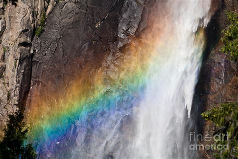 Bridalveil Fall Rainbow Photograph by Olivier Steiner - Fine Art America