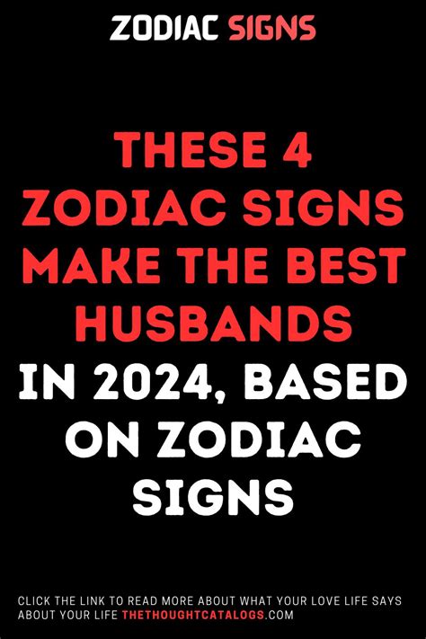 These Zodiac Signs Make The Best Husbands In Based On Zodiac