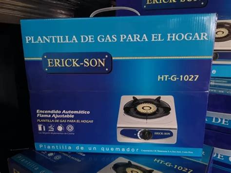 Comprar Plantilla De Gas Erick Son Con Quemadores