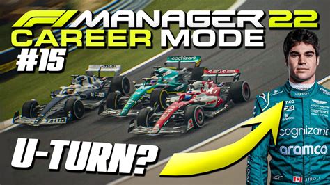 STROLL 2023 U TURN A HUGE ERROR F1 MANAGER 22 CAREER MODE Part