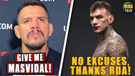 Rafael Dos Anjos Calls Out Jorge Masvidal Renato Moiciano Releases