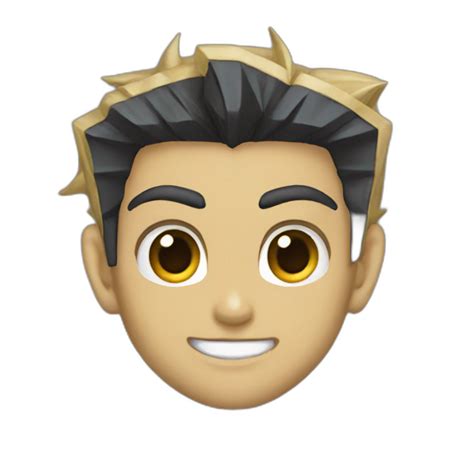 Yugi From Yu Gi Oh Ai Emoji Generator