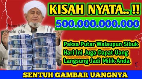 Sentuh Gambar Uangnya Kisah Nyata Dapat Milyar Berkat Ayat Ini