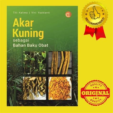 Jual Buku Akar Kuning Sebagai Bahan Baku Obat Titi Kalima SU