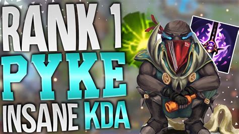 Rank 1 Pyke Shows You How To Get A High Kda In High Elo League Of