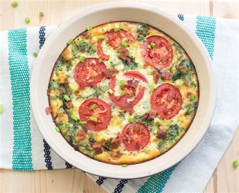 Easy Blt Frittata Homemade Nutrition Nutrition That Fits Your Life