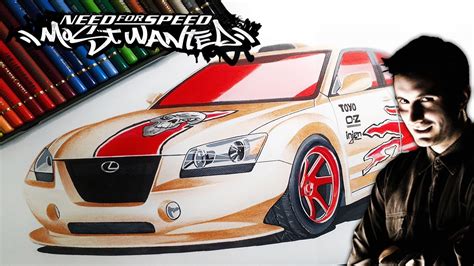 Blacklist Need For Speed Most Wanted Taz Lexus Is Drawing