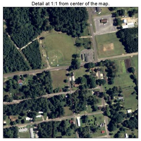 Aerial Photography Map of Nicholls, GA Georgia