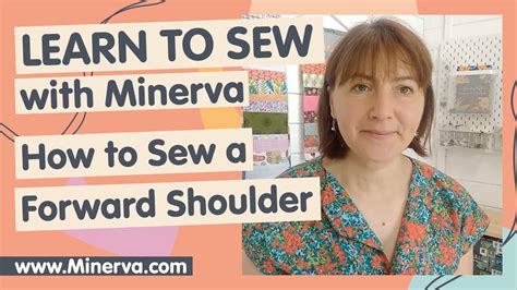 Learn To Sew How To Sew A Forward Shoulder Adjustment Youtube