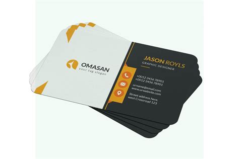 PSD Minimalist Business Cards · Graphic Yard | Graphic Templates Store