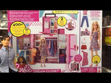 Barbie Dream Closet Unboxing And Review YouTube