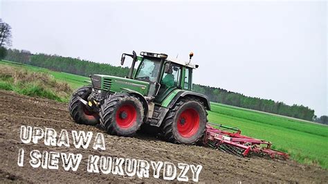 Uprawa Siew Kukurydzy John Deere Monosem Fendt