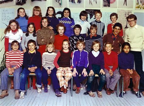 Photo De Classe Cm2 De 1977 Ecole Jardin Parisien Copains Davant