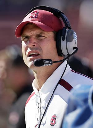 Stanford coach Jim Harbaugh reprimanded for criticizing Pac-10 ...