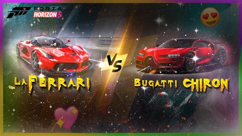 Ferrari Laferrari Vs Bugatti Chiron 😍 Forza Horizon 5 Racing Empire