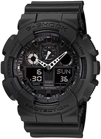 Casio G Shock Ga B A Dr Black Analog Digital Dial Black Resin