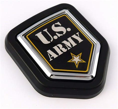 Amazon Us Army Flag Car Truck Black Shield Grill Badge Grille