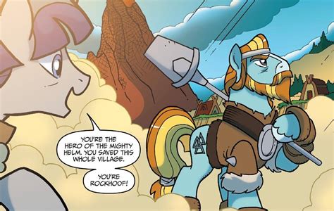 Safe Artist Tony Fleecs Idw Rockhoof Stygian Earth Pony