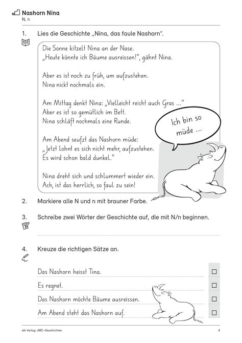 Grundschule Unterrichtsmaterial Deutsch Lesen Lernen Abc