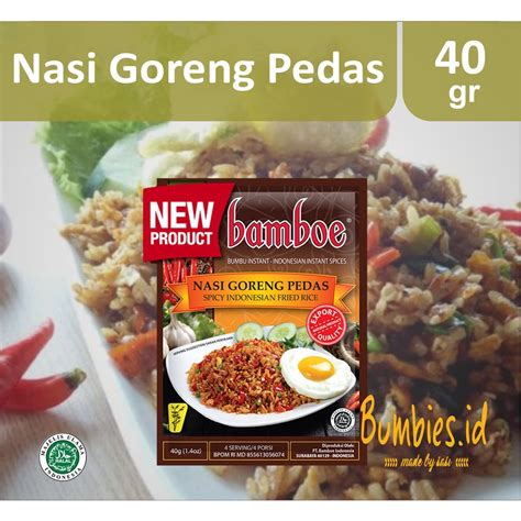 Jual Bumbu Bamboe Nasi Goreng Pedas Spice Mix For Spicy Indonesian