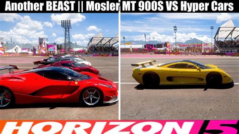 Another Beast 2010 Mosler MT900S Vs The WORLD OF Hyper Cars Forza