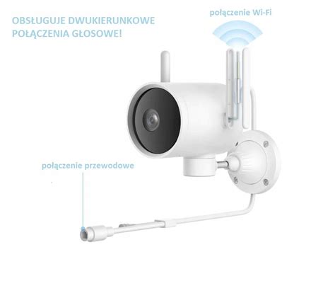 Xiaomi monitoring kamera zewnętrzna 1080p 270°WIFI - 9366852383 ...