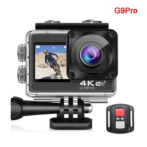 G9Pro Action Camera 4K 60FPS 24MP 2 0 Touch LCD EIS Dual Screen Wi Fi