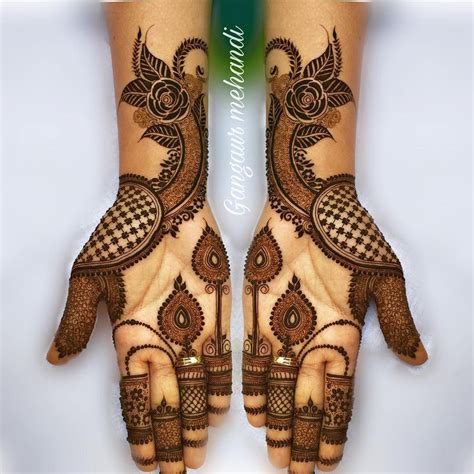 Rajasthani Full Hand Mehndi Designs For Gangaur Festival K4 Fashion