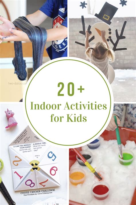 Indoor Activities for Kids - The Idea Room