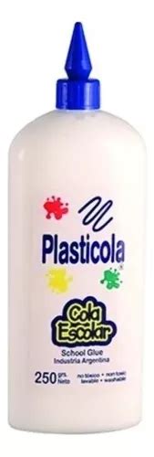 Adhesivo Vinilico Plasticola X 250 Grs Cola Escolar MercadoLibre