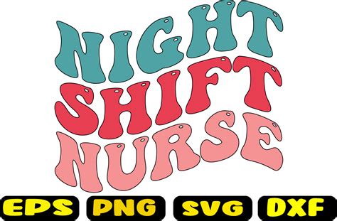 Night Shift Nurse Png Sublimation Design Graphic By Fallensvgworld · Creative Fabrica