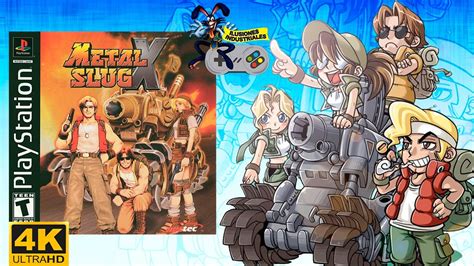 Metal Slug X Super Vehicle 001 4K HD Longplay Completo 100