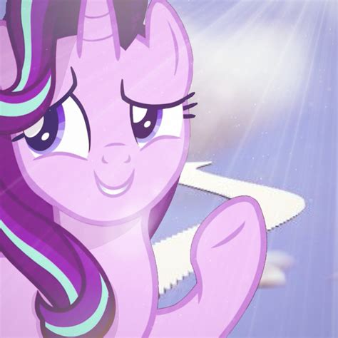 Safe Artist Trrrebleee Edit Starlight Glimmer Pony