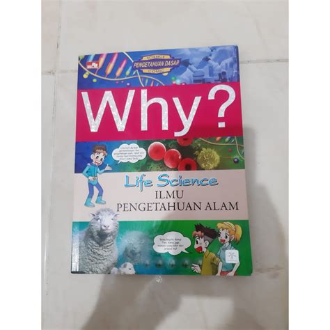 Jual Bekas Buku Komik Anak Why Science Comic Pengetahuan Dasar Life