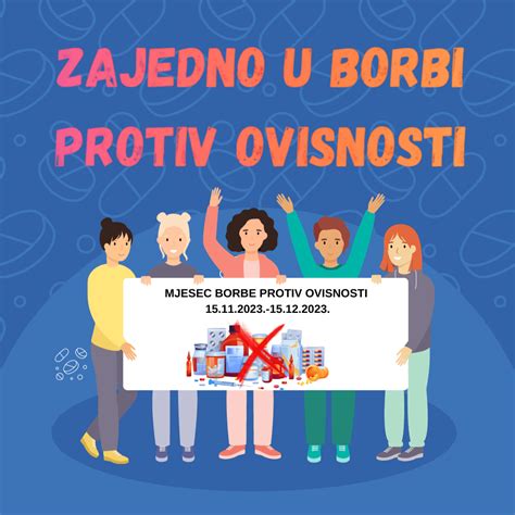 Mjesec Borbe Protiv Ovisnosti Pet Plus