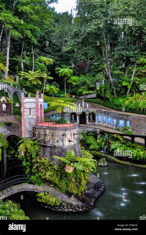 Der Tropische Garten Monte Palace In Funchal Jardim Tropical Monte