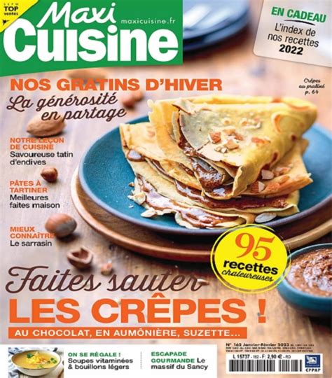 Maxi Cuisine N Janvier F Vrier T L Charger Des Magazines