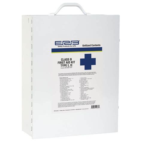 Ansi Z First Aid Kit Unitized Contents Class B