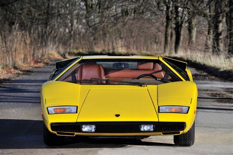 Muscle Car Collection The Yellow 1971 Lamborghini Countach Lp400