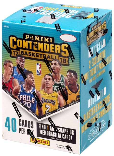 Nba Panini 2017 18 Contenders Basketball Trading Card Blaster Box 5