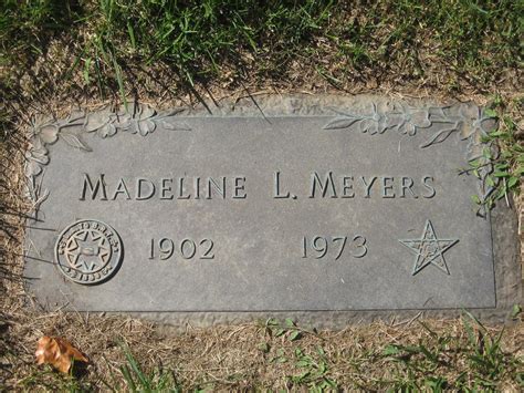 Madeline Louise Goetz Meyers Homenaje De Find A Grave