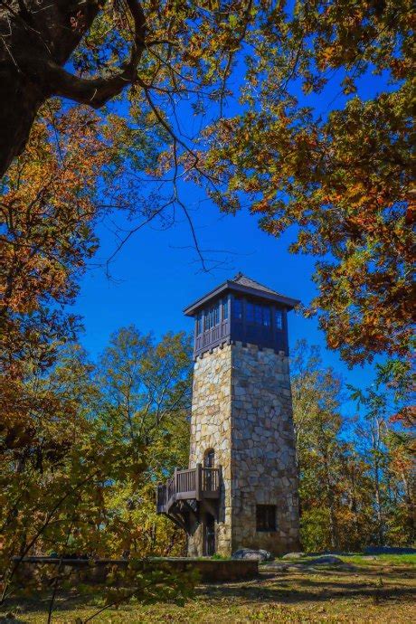 Hiking And Camping At Fort Mountain State Park Near Ellijay Ga