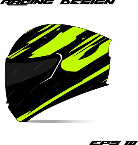 Premium Vector | Racing Sport helmet wrap sticker and vector vinyl ...