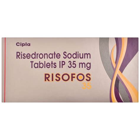 35 Mg Risedronate Sodium Tablets Ip At Rs 233stripe Risedronate